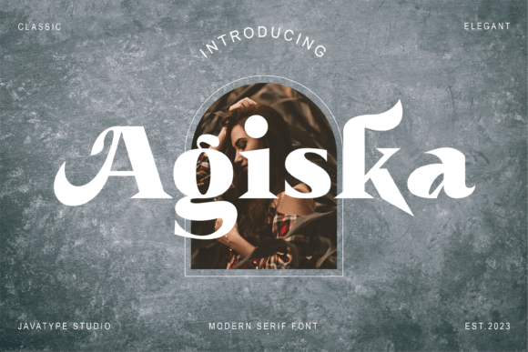 Agiska Font - Featured Image