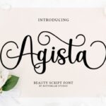 Agista Font - Featured Image