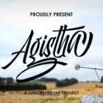 Agistha Font - Featured Image
