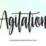 Agitation Font - Featured Image