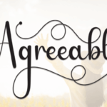 Agreeable Font - Featured Image