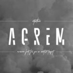 Agrem Font - Featured Image