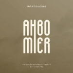 Ahbomier Font - Featured Image