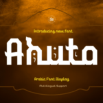 Ahuta Font - Featured Image