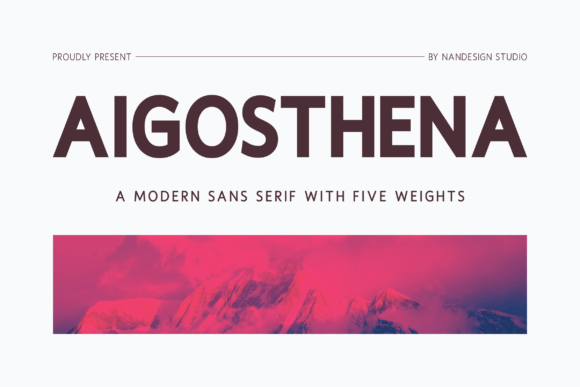 Aigosthena Font - Featured Image