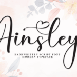 Ainsley Font - Featured Image