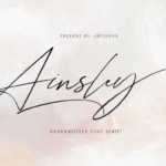 Ainsley Font - Featured Image
