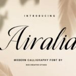 Airalia Font - Featured Image