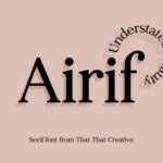 Airif Font - Featured Image