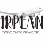 Airplane Font - Featured Image