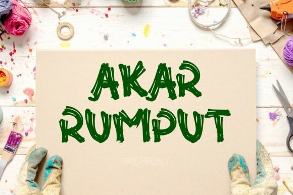 Akar Rumput Font - Featured Image