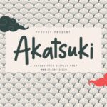 Akatsuki Font - Featured Image