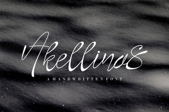 Akellinas Font - Featured Image