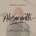 Aksarantti Font - Featured Image