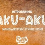 Aku-aku Font - Featured Image