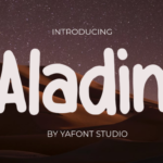Aladin Font - Featured Image