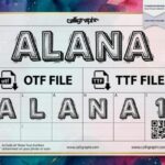 Alana Font - Featured Image