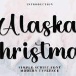 Alaska Christmas Font - Featured Image