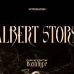 Albert Storm Font - Featured Image