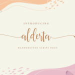 Alderta Font - Featured Image