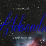 Aleksandria Font - Featured Image