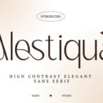 Alestiqua Font - Featured Image