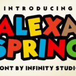 Alexa Spring Font - Featured Image