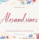 Alexandrines Font - Featured Image