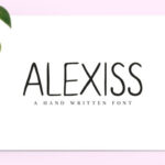 Alexiss Font - Featured Image