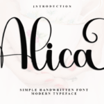 Alica Font - Featured Image