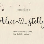 Alice Stelly Font - Featured Image