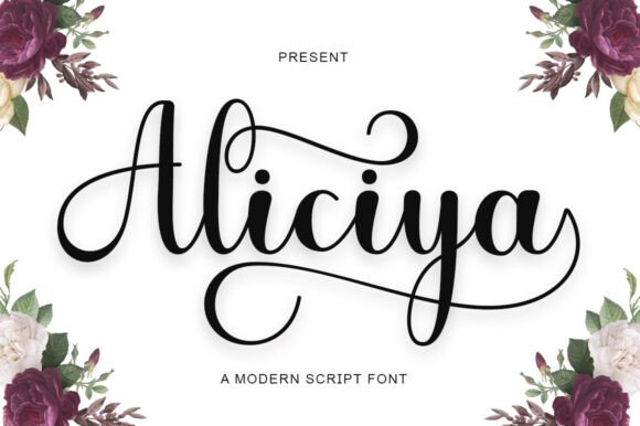 Aliciya Font - Featured Image