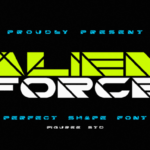 Alien Force Font - Featured Image