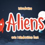 Aliens Font - Featured Image