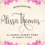Alissa Thomas Script Font - Featured Image