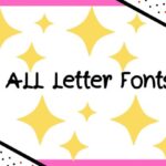 All Letter Style Font - Featured Image