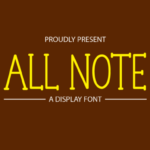 All Note Font - Featured Image