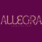 Allegra Font - Featured Image