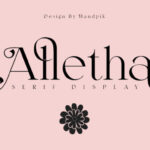 Alletha Font - Featured Image