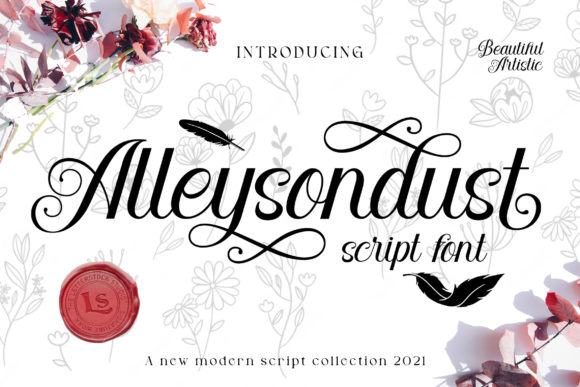Alleysondust Font - Featured Image