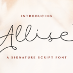 Allise Font - Featured Image