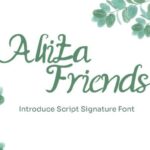 Allita Friends Font - Featured Image