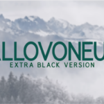 Allovoneue Extra Black Font - Featured Image