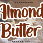Almond Butter Font - Featured Image