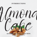 Almond Cake Font - Featured Image
