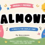 Almond Font - Featured Image