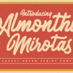 Almonthy Mirotas Font - Featured Image