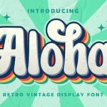Aloha Display Font - Featured Image