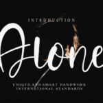 Alone Font - Featured Image