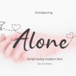 Alone Font - Featured Image